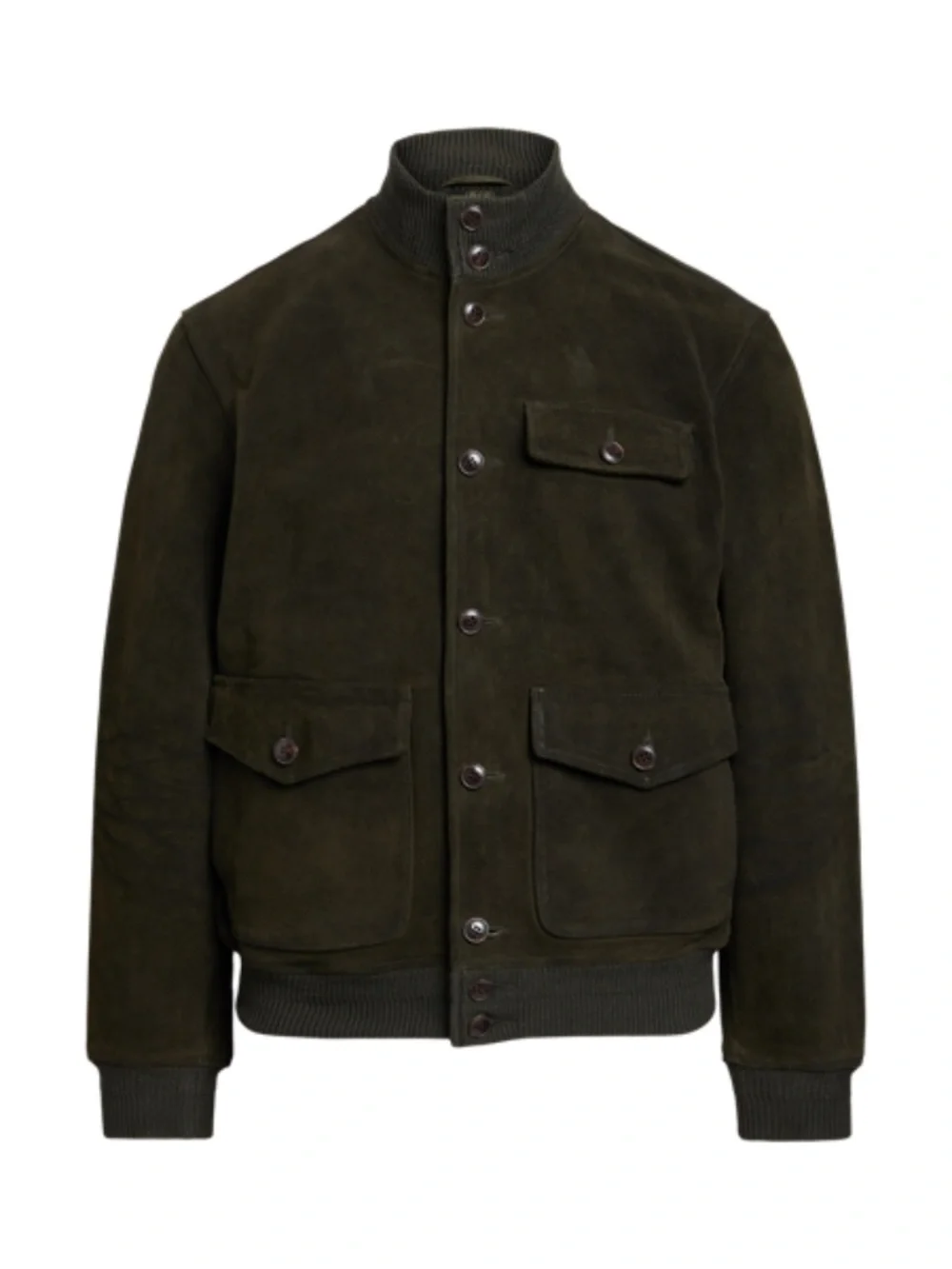 Suede Driving Jacket